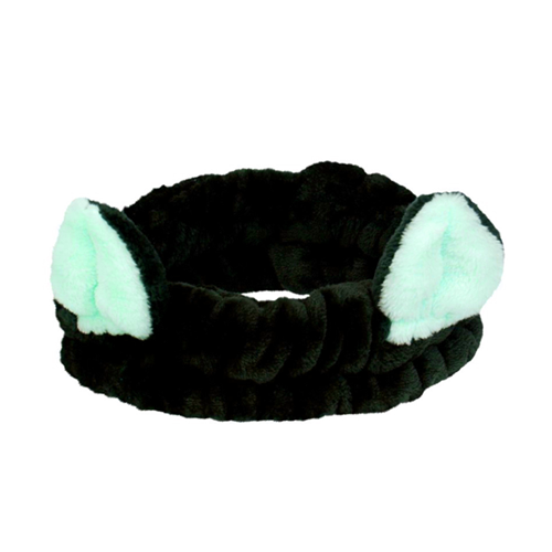 Micro fiber head band cat ears