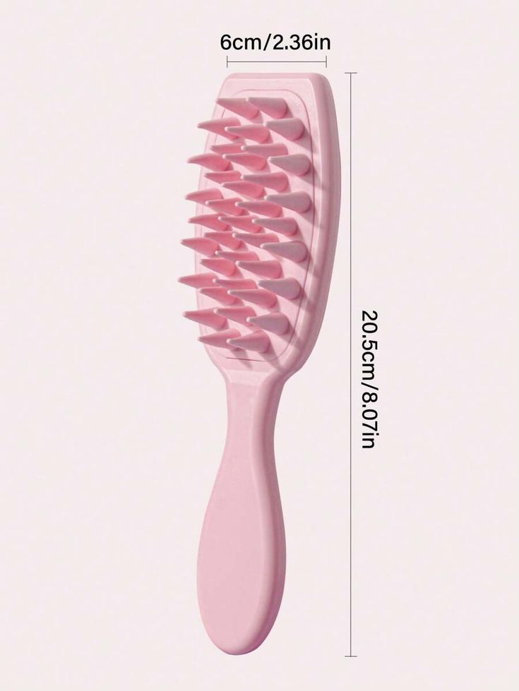 Silicon shampoo brush