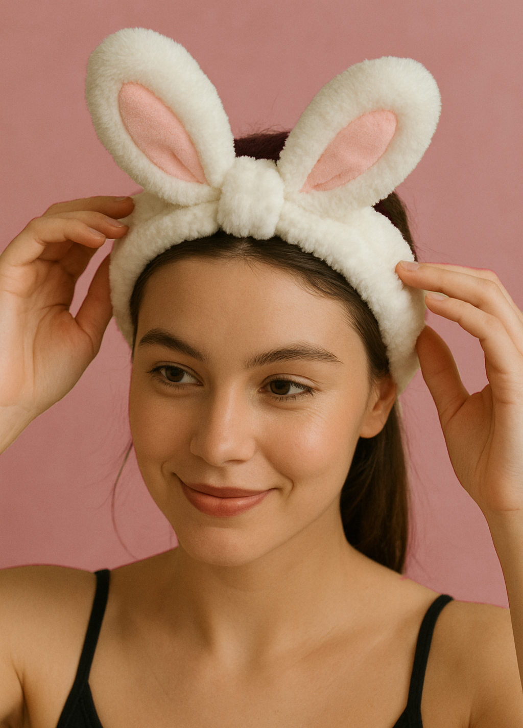 Microfiber Make Up band rabbit ears – blackcat