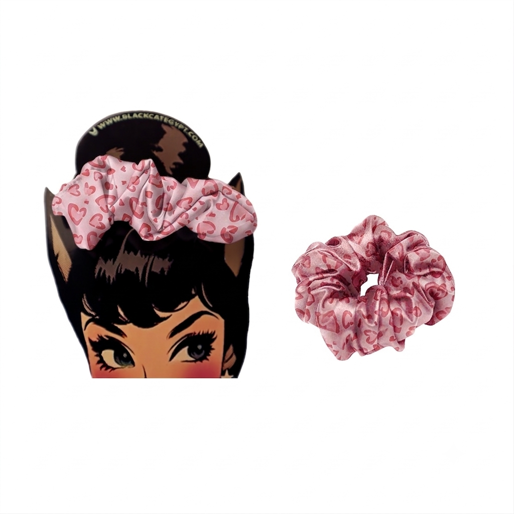 Satin scrunchie