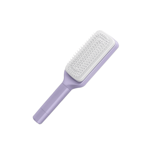 Self cleaning brush