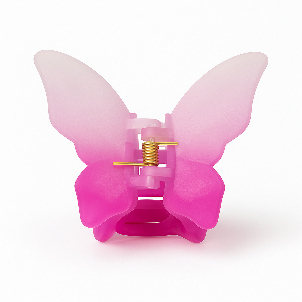 Butterfly hair clip