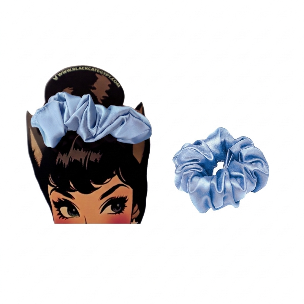 Satin scrunchie