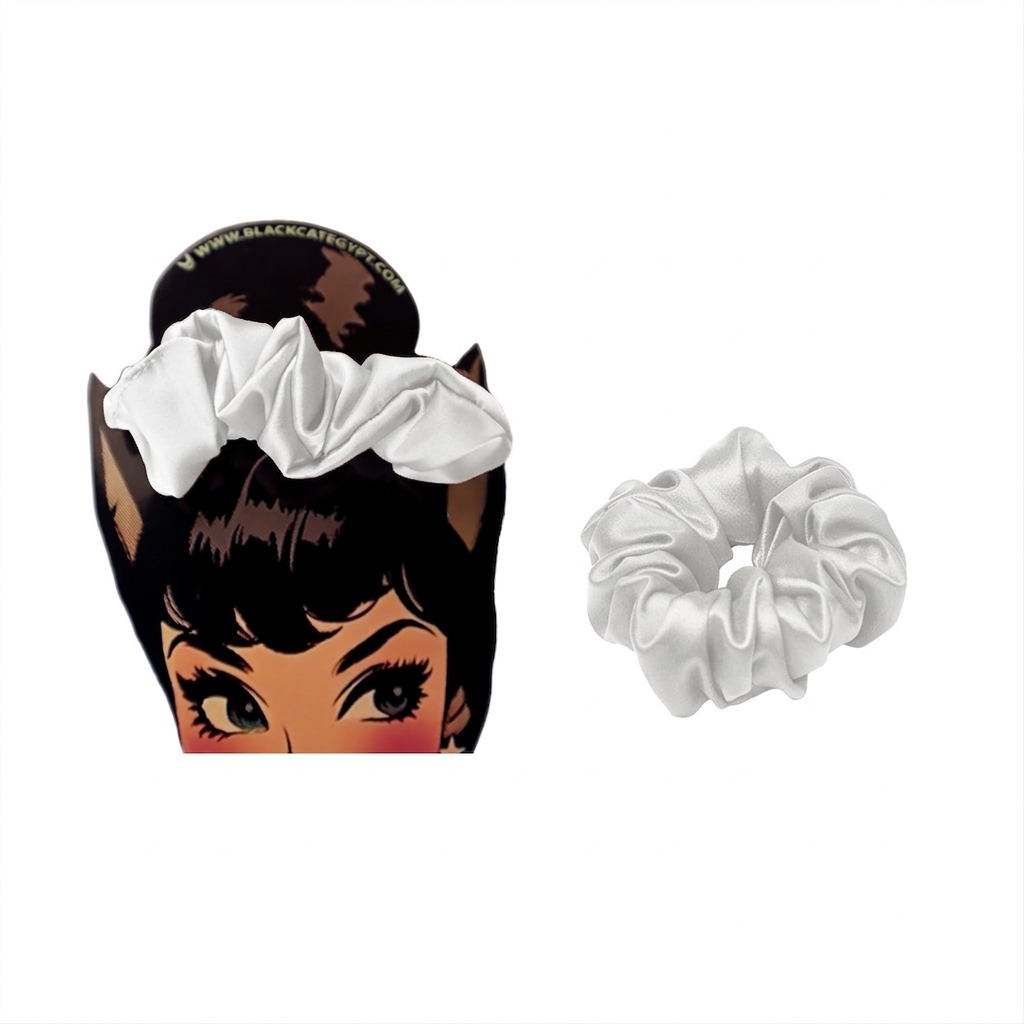 Satin scrunchie