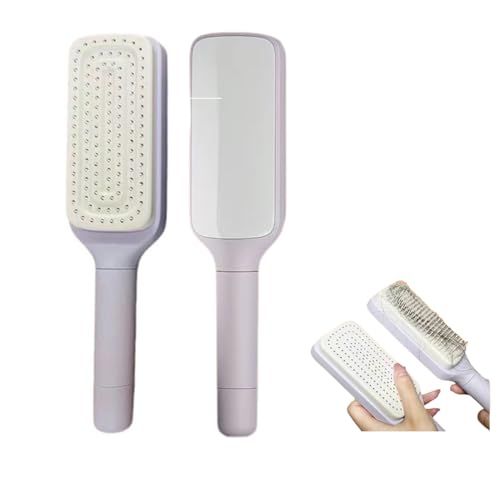 Self cleaning brush
